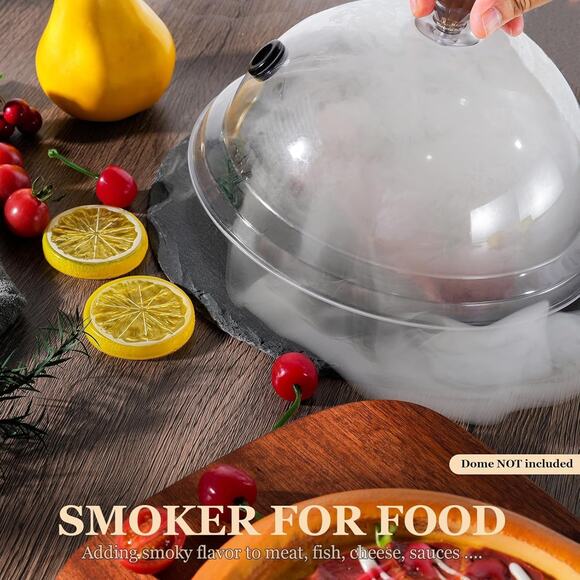 Electric Cocktail Smoker Kit - Rechargeable Whiskey Smoker Kit with Smoking Gun - Picture 7 of 7